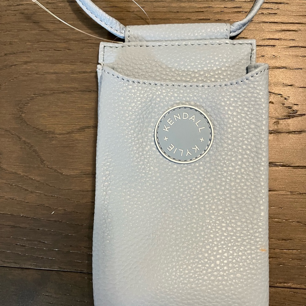 Kendall & Kylie light blue phone case cross body NWT